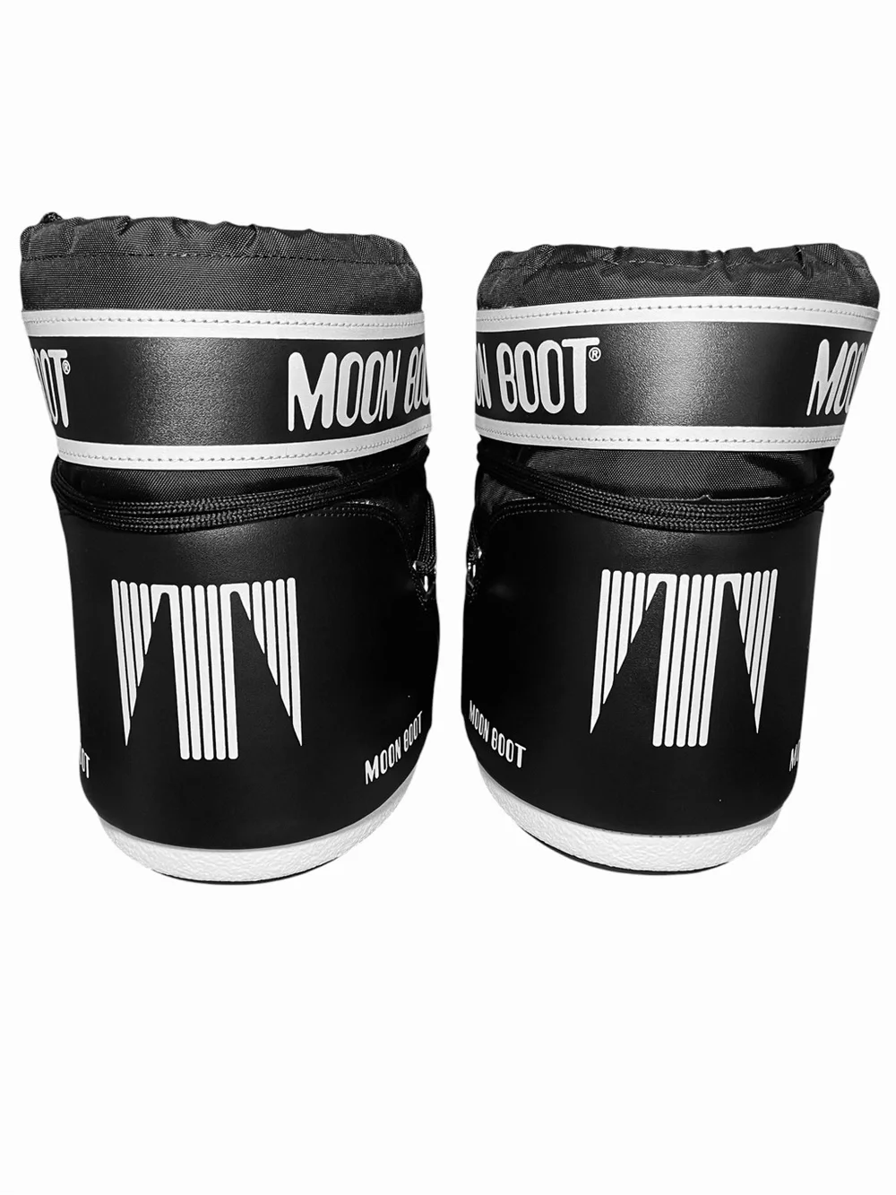 Moon Boot Icon Low Black Nylon Boots Snow Boot Womens Size 10 10.5 EU 42 43 NEW